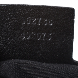 Pre Owned حقيبة غوتشي وشاح Positano كانفاس GG سوداء