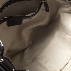 Pre Owned Gucci Beige/Ebony GG Canvas Lovely Crossbody Bag