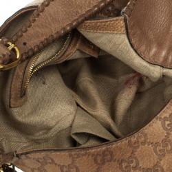 مملوكة مسبقًا Gucci Tan Guccissima Leather New Jackie Medium Shoulder Bag