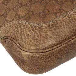 مملوكة مسبقًا Gucci Tan Guccissima Leather New Jackie Medium Shoulder Bag