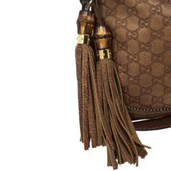 مملوكة مسبقًا Gucci Tan Guccissima Leather New Jackie Medium Shoulder Bag