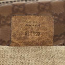 مملوكة مسبقًا Gucci Tan Guccissima Leather New Jackie Medium Shoulder Bag