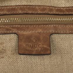 مملوكة مسبقًا Gucci Tan Guccissima Leather New Jackie Medium Shoulder Bag