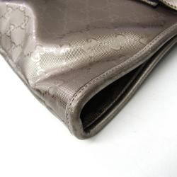 مملوكة مسبقًا Gucci Bronze GG Imprime Canvas Tote Bag