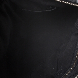 مملوكة مسبقًا حقيبة غوتشي Capri Bowler جلد سوداء