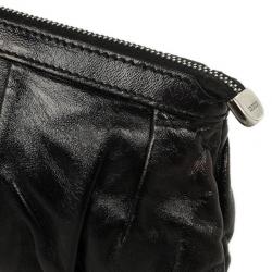 مملوكة مسبقًا Gucci Black Bamboo Tassels Clutch