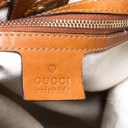 Pre Owned حقيبة غوتشي Heritage متوسطة كانفاس GG بنية/ بيج