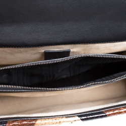 Pre Owned Gucci Tricolor Python Medium Dionysus Shoulder Bag