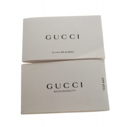 Pre Owned حقيبة غوتشي يد علوية قفل صغيرة جلد وكانفاس سوبريم GG بنية/ سوداء