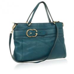 Pre Owned Gucci GG Leather Hobo