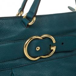 Pre Owned Gucci GG Leather Hobo