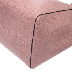 مملوكة مسبقًا Gucci Pink Leather Large Swing Shopper Tote