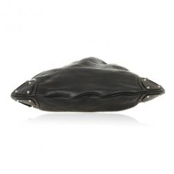 مملوكة مسبقًا Gucci Black Leather Indy Top Handle Bag