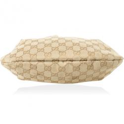 Pre Owned Gucci Monogram Bamboo Handle Bag