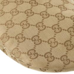 Pre Owned Gucci Monogram Bamboo Handle Bag
