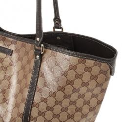 مملوكة مسبقًا Gucci Monogram Crystal Medium Tote