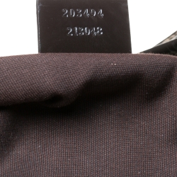 مملوكة مسبقًا Gucci Beige/Brown GG Supreme Canvas and Patent Leather Jackie O Hobo