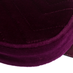 مملوكة مسبقًا حقيبة غوتشي حزام مارمونت GG  جلد ماتيلاس حمراء