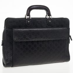 Gucci Guccissima Briefcase with Laptop Compartment 