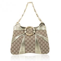 Pre Owned Gucci Monogram GG Dragon bag