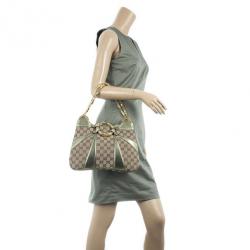 Pre Owned Gucci Monogram GG Dragon bag