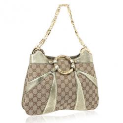 Pre Owned Gucci Monogram GG Dragon bag