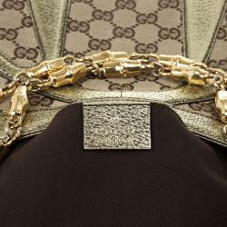 Pre Owned Gucci Monogram GG Dragon bag