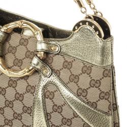 Pre Owned Gucci Monogram GG Dragon bag