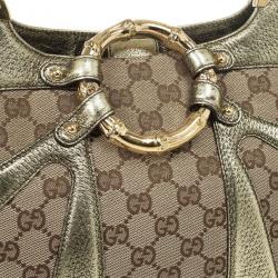 Pre Owned Gucci Monogram GG Dragon bag