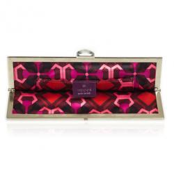 مملوكة مسبقًا Gucci Purple Patent Framed Clutch