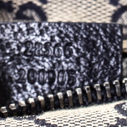 مملوكة مسبقًا Gucci Navy Blue GG Canvas Web Shelley Belt Bag