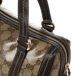 Pre Owned Gucci Duchessa Medium Boston Satchel Handbag