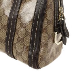 Pre Owned Gucci Duchessa Medium Boston Satchel Handbag