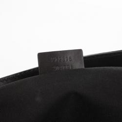 مملوكة مسبقًا Gucci Monogram Medium Tote with Brown Leather Trim