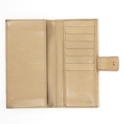 Gucci Beige Guccissima Continental Wallet
