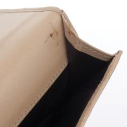 Gucci Beige Guccissima Continental Wallet