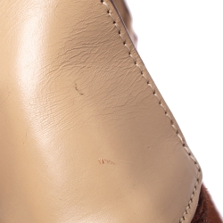 مملوكة مسبقًا Gucci Tan/Beige Calfhair and Leather Jackie O Hobo