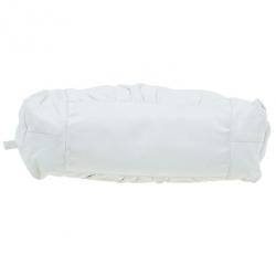 مملوكة مسبقًا حقيبة غوتشي هيستريا جلد أبيض وسط