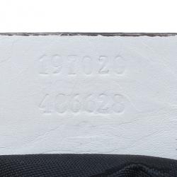 مملوكة مسبقًا حقيبة غوتشي هيستريا جلد أبيض وسط