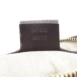 Pre Owned Gucci Web Original GG Canvas Boston