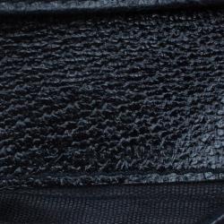 Gucci Black GG Canvas French Flap Wallet