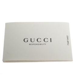 Gucci Black Matelasse Leather GG Marmont Card Case