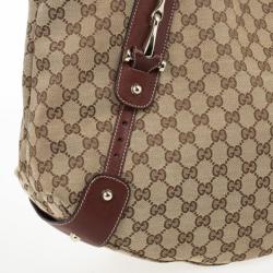 Pre Owned Gucci GG Monogram Large Pelham Tote