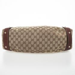 Pre Owned Gucci GG Monogram Large Pelham Tote