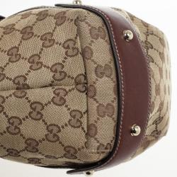 Pre Owned Gucci GG Monogram Large Pelham Tote