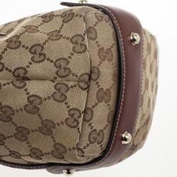Pre Owned Gucci GG Monogram Large Pelham Tote