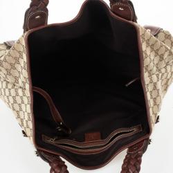 Pre Owned Gucci GG Monogram Large Pelham Tote