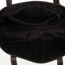 Pre Owned Gucci White Nice GG Supreme Canvas Tote Bag