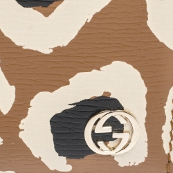 Gucci Multicolor Printed Leather Card Holder