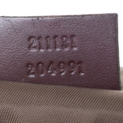 Pre Owned Gucci Beige/Brown GG Supreme Canvas Plus Diaper Bag